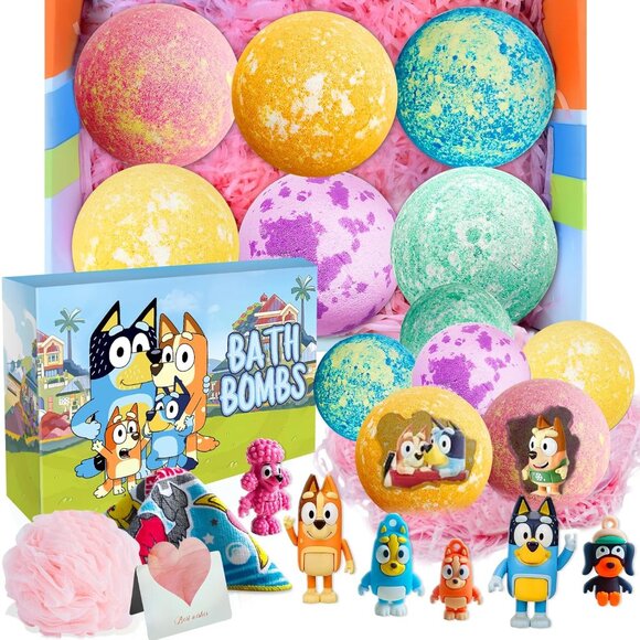 Bath Bombs for Kids: XXL , Organic Bath Bombs Rich in Natural Essential Oils, Ki
